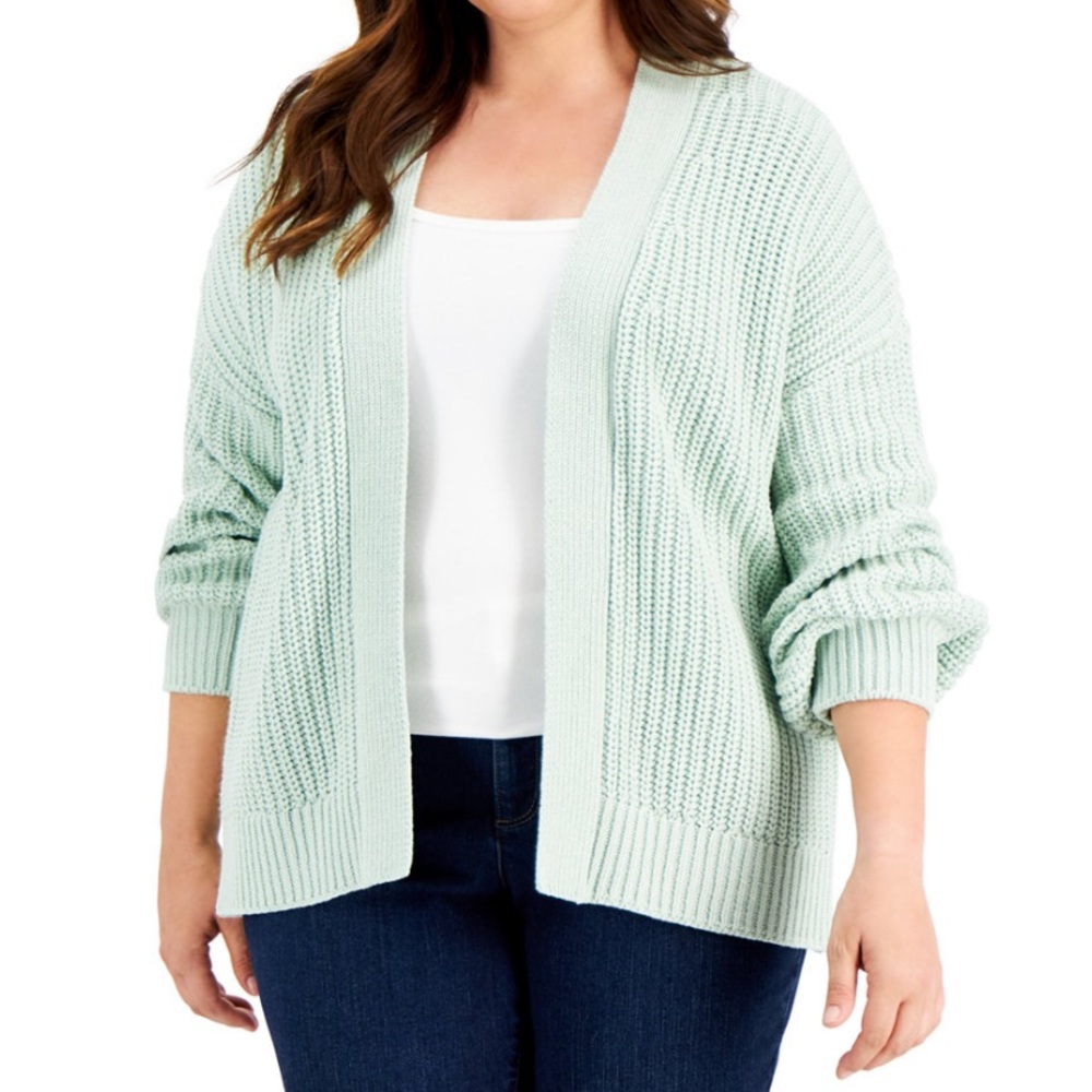 Volume-Sleeves Chunky Sweater